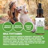 Trusted pet Organic Hemp Oil with Omega