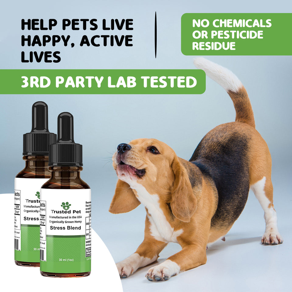 Trusted pet Stress Blend for Dogs and Cats